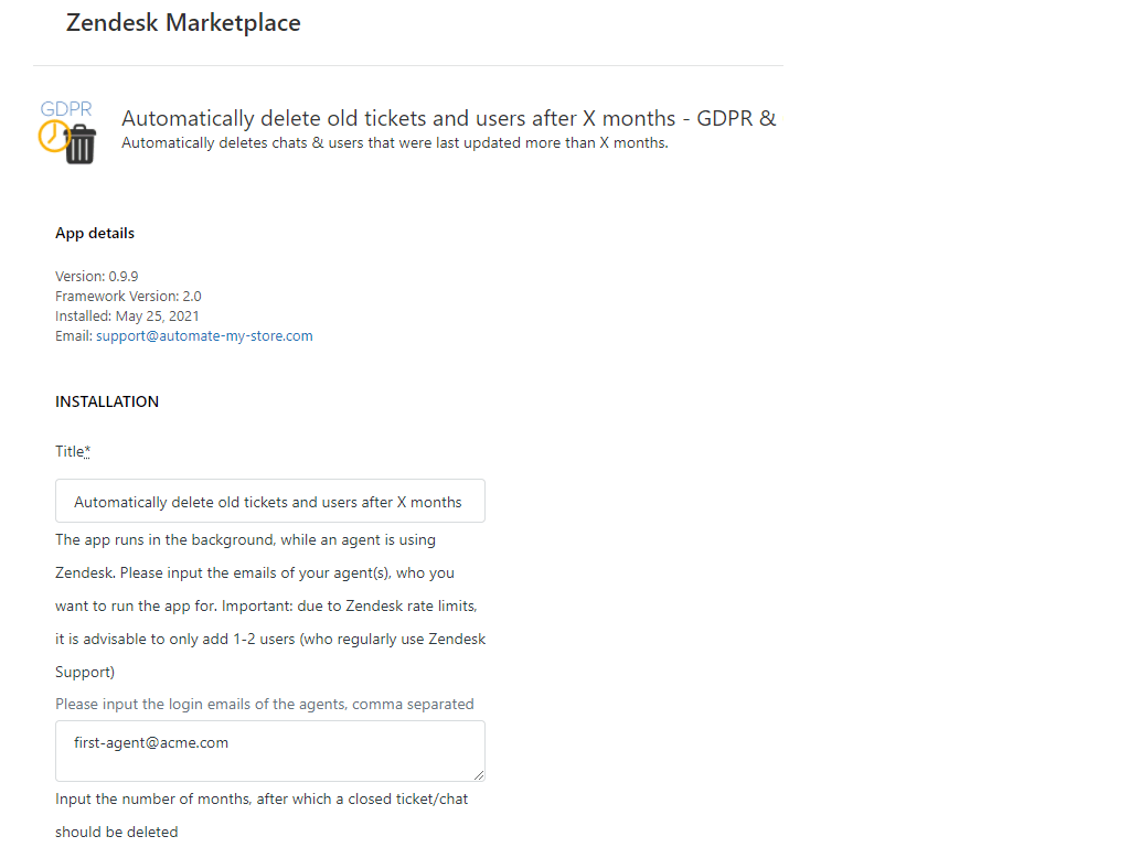 zendesk chat gdpr 1 Zendesk Chat GDPR Interface