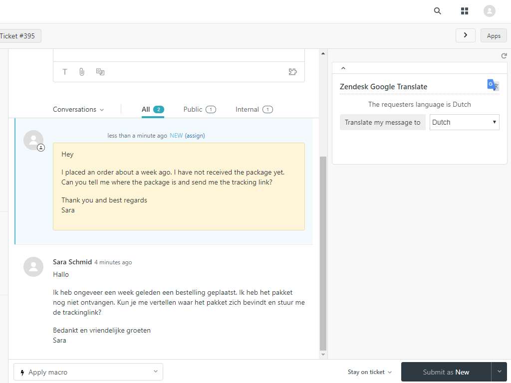 zendesk google translate 2 Zendesk Google Übersetzen